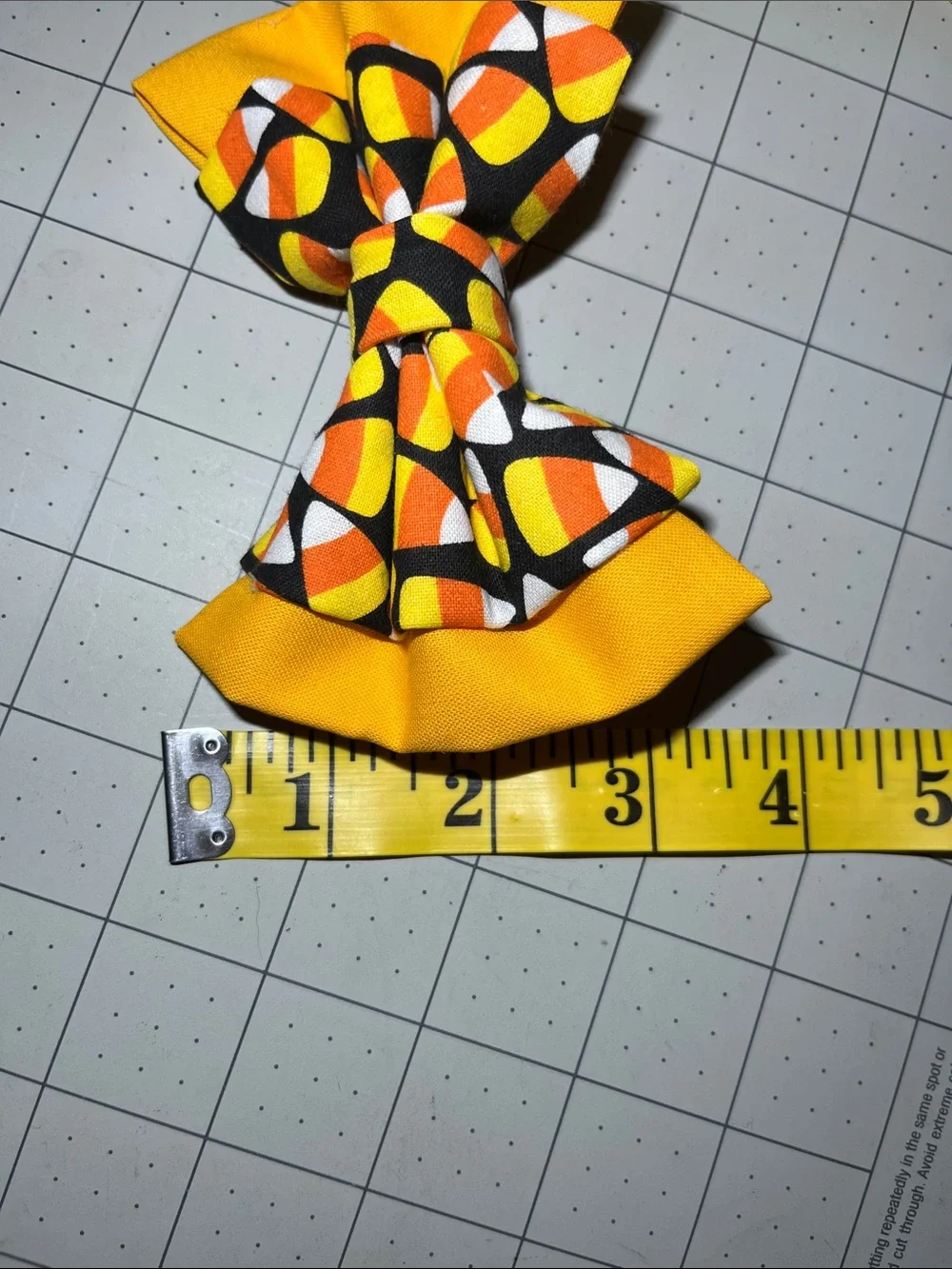 Handmade bright yellow